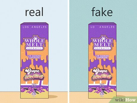 real vs fake whole melt extracts